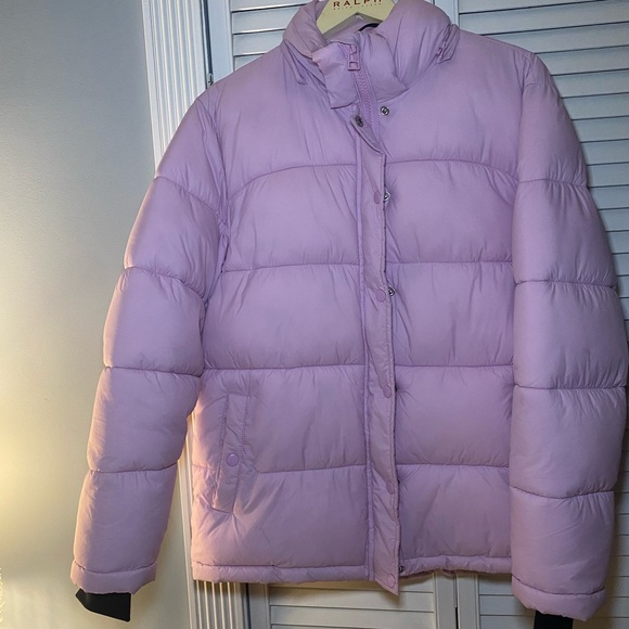 Aqua Pink Puffer Jacket - Picture 2 of 4